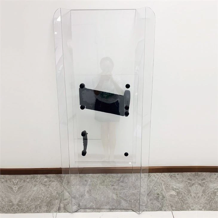 Malaysia PC Anti Riot Shield With Rubber Bending