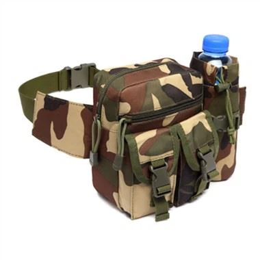 Джунгли камуфляж армейский полевой портативный тактический поясной рюкзак сумка для бутылки с водой для кемпинга на открытом воздухе