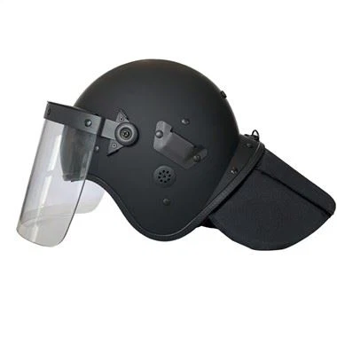 Шлем бунта безопасности военной безопасности анти- с трудным протектором шеи