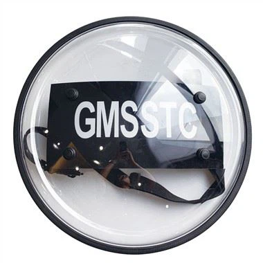 Круглый щит против беспорядков/полицейский щит/полицейское военное оборудование для личной защиты